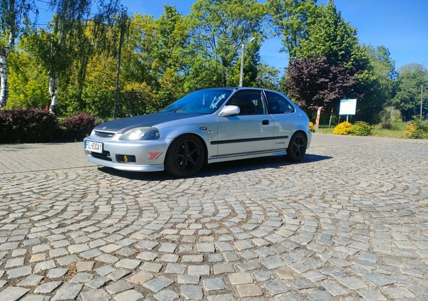 Honda Civic cena 11900 przebieg: 166000, rok produkcji 2000 z Racibórz małe 781